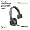 HP Poly Voyager 4310 Microsoft Teams certifikovaný USB-C headset + BT700 dongle