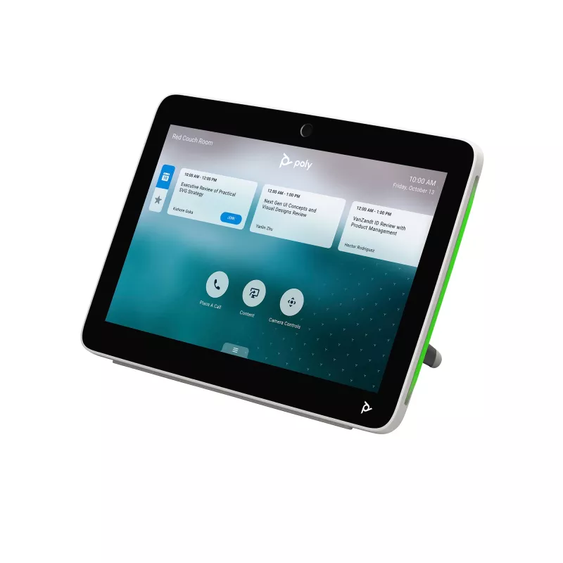 HP Poly TC10 biely touch kontrolér, biela, 1280 x 800 pixelov, 260 mm, 184 mm, 64 mm, 1,27 kg