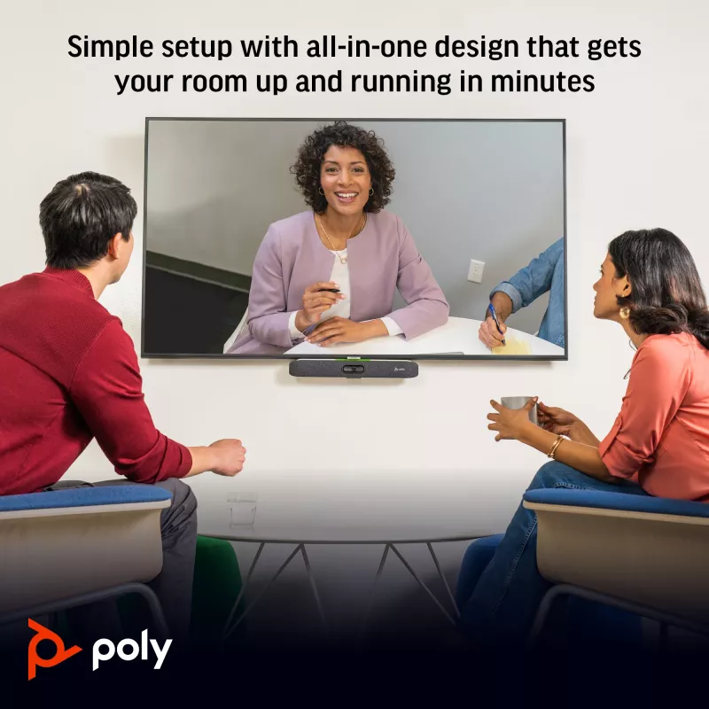 HP Poly Studio X30 all-in-one video bar, Čína, Taiwan, 357 kg, 0 - 40 °C, 15 - 80%, 441,8 mm, 62,5 mm