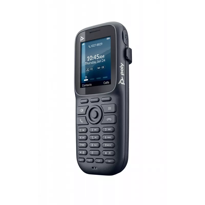 HP Poly Rove 20 DECT telefón mobilný telefón, čierny, TFT, 128 x 160 pixelov, ENERGY STAR, 300 h, 35 h
