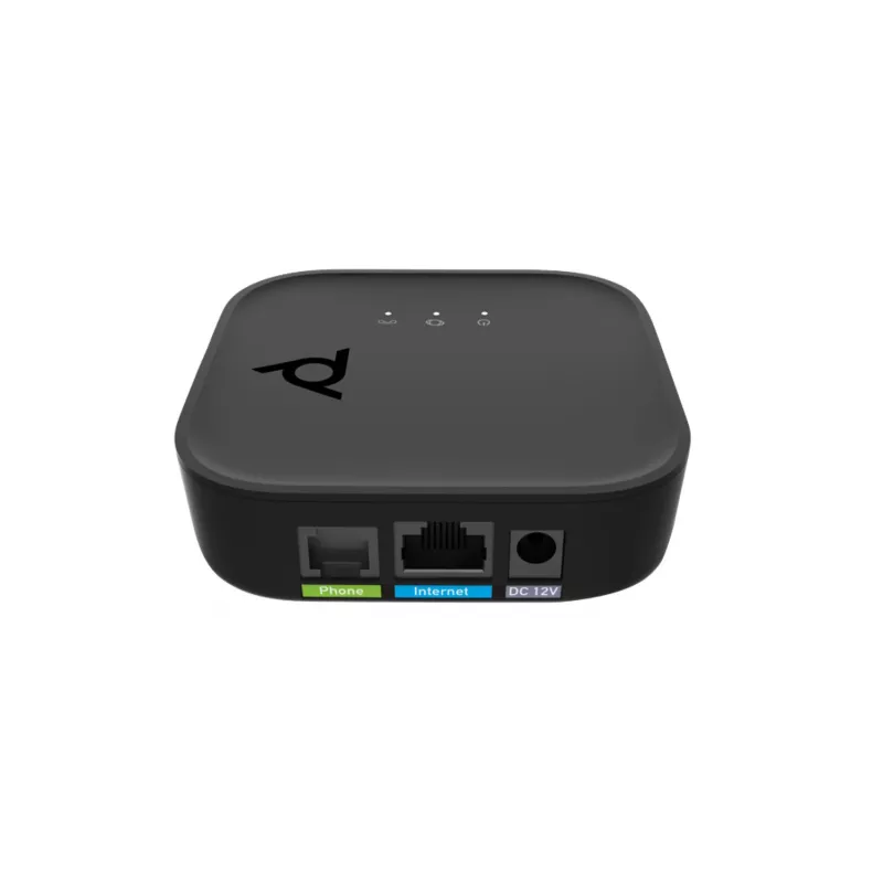 HP Poly ATA 400 1FXS Voice Port VoIP adaptér s Open SIP a napájacím zdrojom