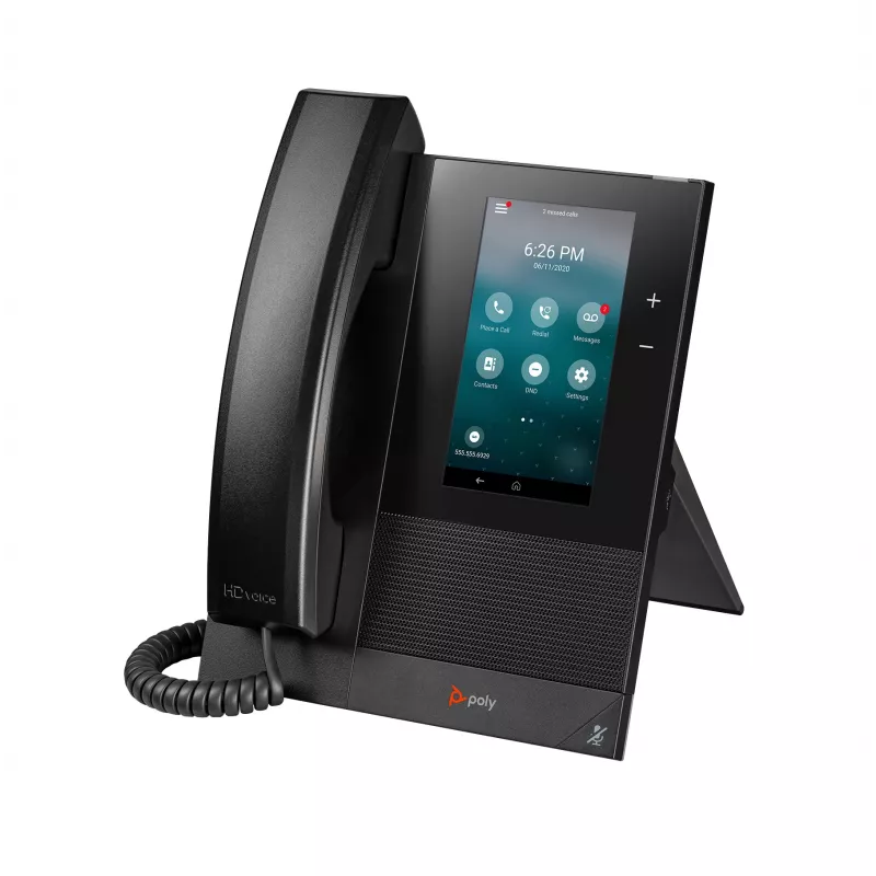 HP Poly CCX 400 business media telefón s Open SIP a PoE