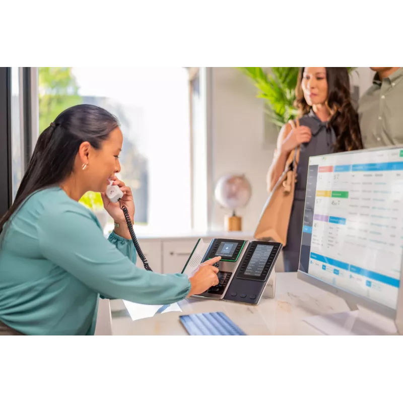 HP Poly Edge E450 IP telefón a PoE, IPS, 4:3, WPA2-Enterprise, EAP-TLS, HTTPS, ENERGY STAR, EAC, RoHS, Federal Communications Commission (FCC), CE, 0 - 40 °C