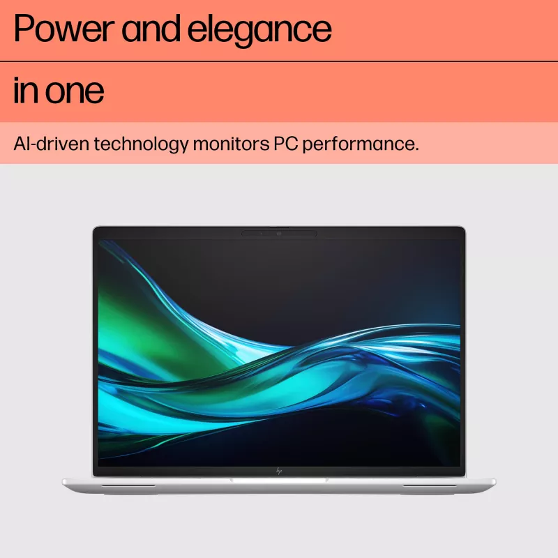 HP EliteBook 1040 G11 Intel Core Ultra 7 155H notebook 35,6 cm (14 inch) 2,8K 32 GB LPDDR5x-SDRAM 1 TB SSD Wi-Fi 7 (802.11be) Windows 11 Pro AI PC strieborný