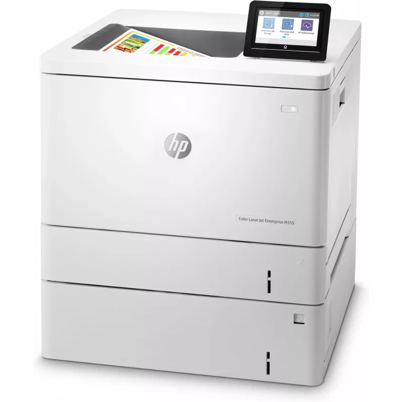 HP Color LaserJet Enterprise M555x, laser, farba, 1200 x 1200 DPI, A4, 38 str./min, obojstranná tlač