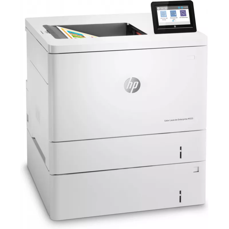 HP Color LaserJet Enterprise M555x, laser, farba, 1200 x 1200 DPI, A4, 38 str./min, obojstranná tlač