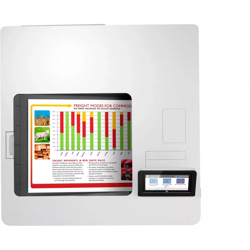HP Color LaserJet Enterprise M555x, laser, farba, 1200 x 1200 DPI, A4, 38 str./min, obojstranná tlač