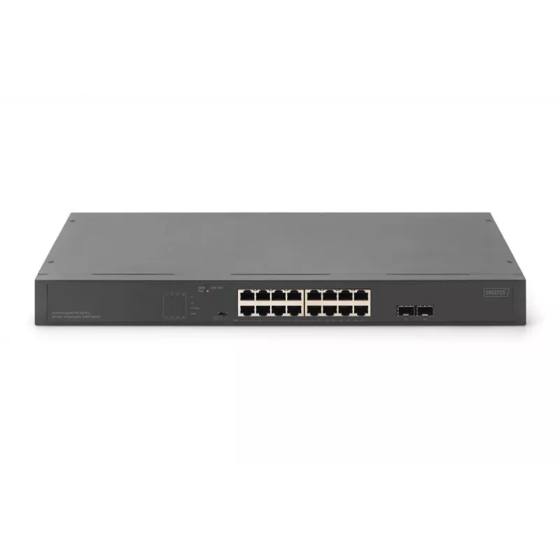 Neupravovaný switch Digitus DN-95347-2 16-port Gigabit Ethernet 1U