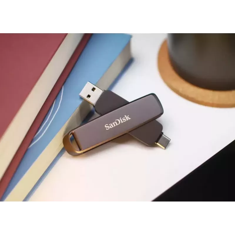 WESTERN DIGITAL Sandisk Extreme Pro Dual Drive – 1 TB USB kľúč – kov 1000/900 MB/s