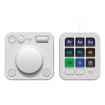 LOGITECH Mx Creative Console svetlosivá - Emea28i-935