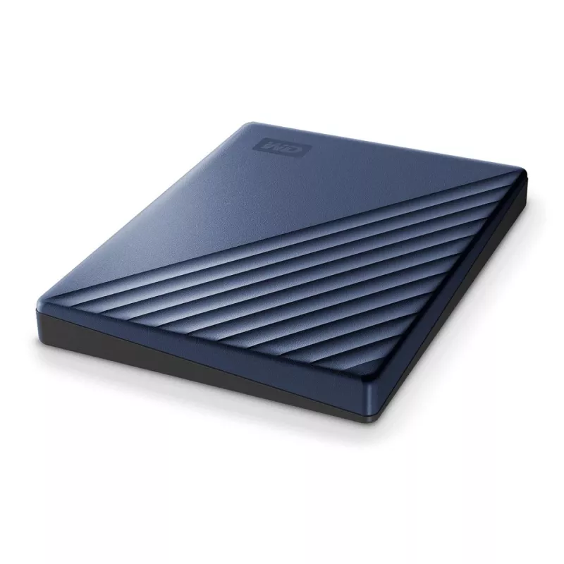 WESTERN DIGITAL pevný disk - MY PASSPORT ULTRA - 5 TB - USB-C 3.2 Gen 1 - modrý