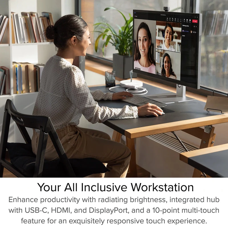 ALOGIC stolný monitor - Clarity Pro - 27 inch - 3840x2160 (4K UHD) s 65W PD a webkamerou
