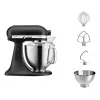 Kuchynský robot KITCHENAID ARTISAN 5KSM185PS — 4,8 L nerezová misa, 300 W, 10 rýchlostí, čierny