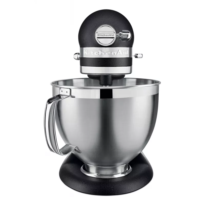 Kuchynský robot KITCHENAID ARTISAN 5KSM185PS — 4,8 L nerezová misa, 300 W, 10 rýchlostí, čierny