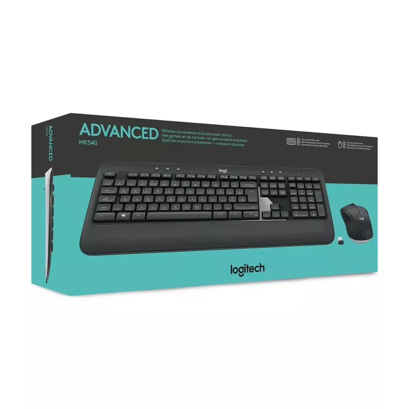 LOGITECH Mk540 Advanced bezdrôtová sada klávesnice a myši - Azerty belgická