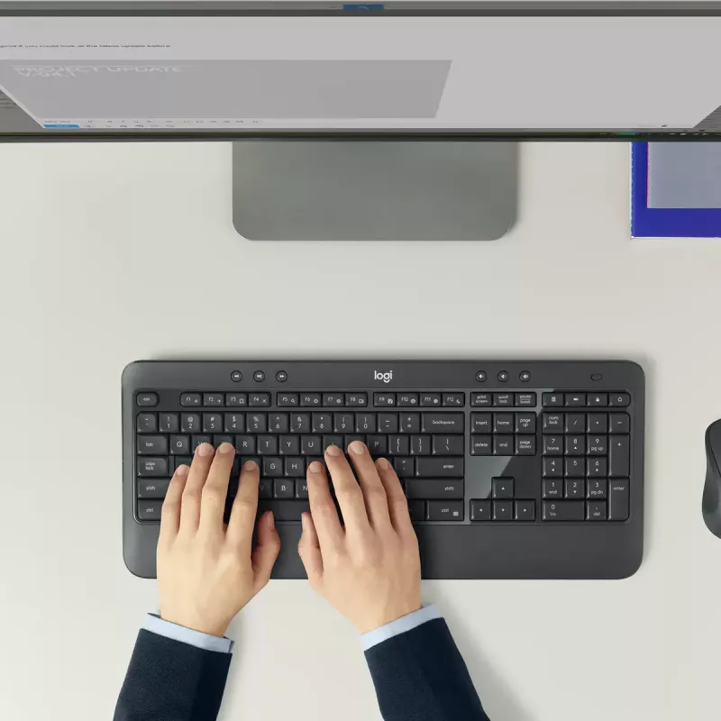 LOGITECH Mk540 Advanced bezdrôtová sada klávesnice a myši - Azerty belgická
