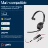 HP Poly Blackwire 5210 monaurálny USB-C headset +3.5mm konektor +USB-C/A adaptér (Bulk)