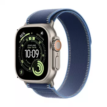 APPLE Watch Ultra 3 (2025) LTE 49mm titánové puzdro s Trail Loop M/L - modrá