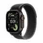 APPLE Watch Ultra 3 (2025) LTE 49mm titánové puzdro s Trail Loop M/L - čierna/tmavosivá