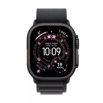 APPLE Watch Ultra 3 (2025) LTE 49mm titánové puzdro s Alpine Loop Large - čierna