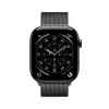 APPLE Watch Series 11 GPS + Cellular 46mm Slate Titanium puzdro so Slate Milanese Loop M/L