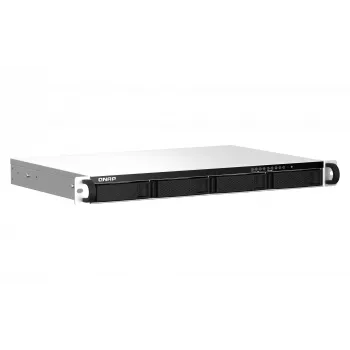 QNAP TS-464eU NAS Rack (1U) Intel® Celeron® N5095 8 GB DDR4 0 TB QNAP Turbo System hliník, čierna