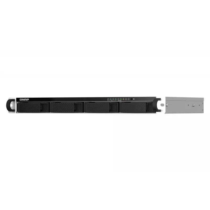QNAP TS-464eU NAS Rack (1U) Intel® Celeron® N5095 8 GB DDR4 0 TB QNAP Turbo System hliník, čierna