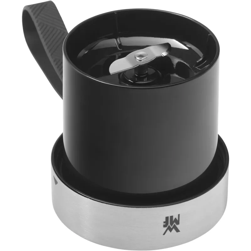 WMF KITCHENminis 0416700011 0,3 L stolový mixér 50 W čierny, nerezová oceľ, priehľadný
