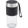 WMF KITCHENminis 0416700011 0,3 L stolový mixér 50 W čierny, nerezová oceľ, priehľadný