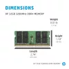 HP DDR4 – modul – 32 GB – SO DIMM 260-PIN – 3200 MHz / PC4-25600