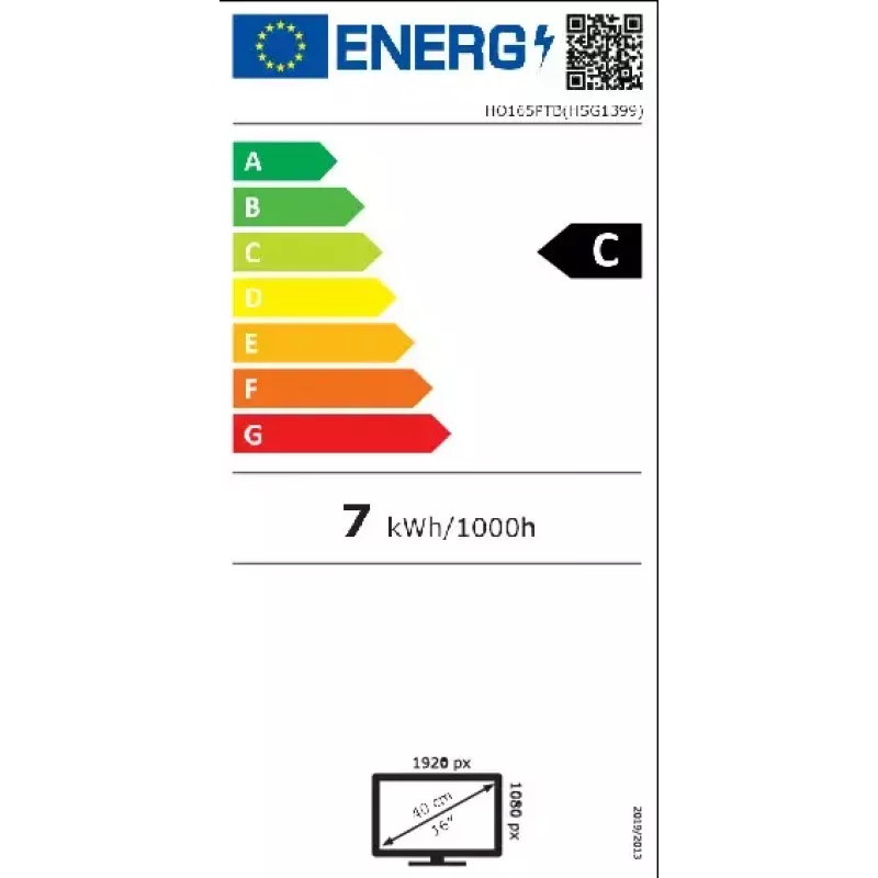 Hannspree Open Frame HO165PTB signage displej 39,6 cm (15,6