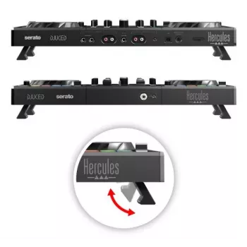 Hercules Inpulse 500 Digital Vinyl System (DVS) scratcher čierny