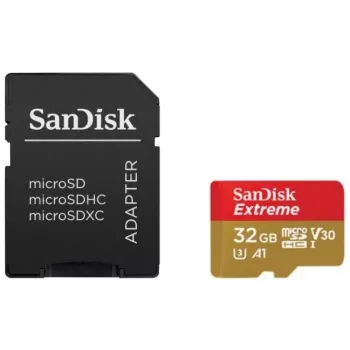 WESTERN DIGITAL SanDisk Micro SDHC pamäťová karta Extreme, 32 GB, 100 MB/s, balenie 2 ks
