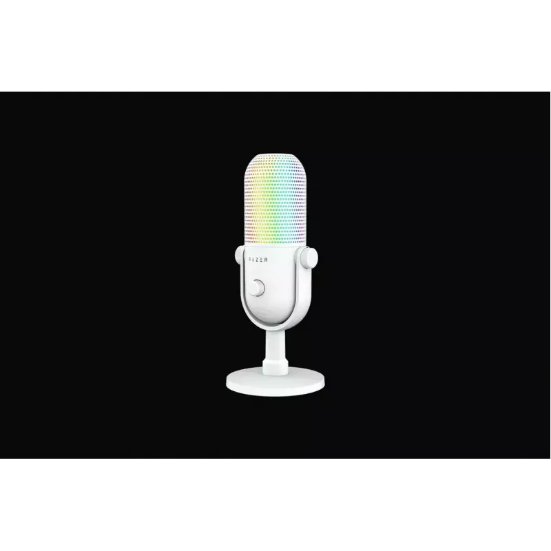 PC mikrofón Razer Seiren V3 Chroma biely