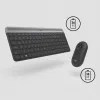 Logitech MK470 bezdrôtová klávesnica+myš, grafitová, myš v balení, QWERTY US, USB