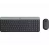 Logitech MK470 bezdrôtová klávesnica+myš, grafitová, myš v balení, QWERTY US, USB