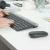 Logitech MK470 bezdrôtová klávesnica+myš, grafitová, myš v balení, QWERTY US, USB
