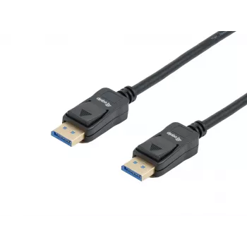 Equip DisplayPort 2.1 kábel, 1,0 m, 16K/60Hz, 40 Gbit/s, 1 m, DisplayPort, DisplayPort, konektor samec, konektor samec, 15360 x 8640 pixelov