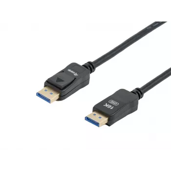 Equip DisplayPort 2.1 kábel, 2,0 m, 16K/60Hz, 40 Gbit/s, 2 m, DisplayPort, DisplayPort, konektor samec, konektor samec, 15360 x 8640 pixelov