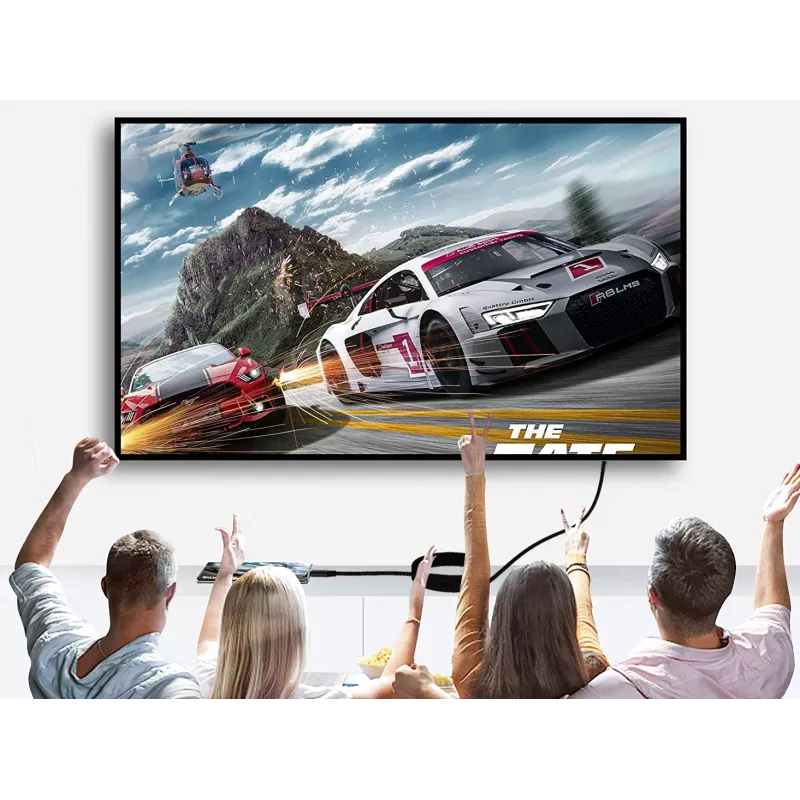Equip 119272 kábel DisplayPort 2.1, samec/samec, 2 m, 16K/60Hz, 40 Gbps, HDCP