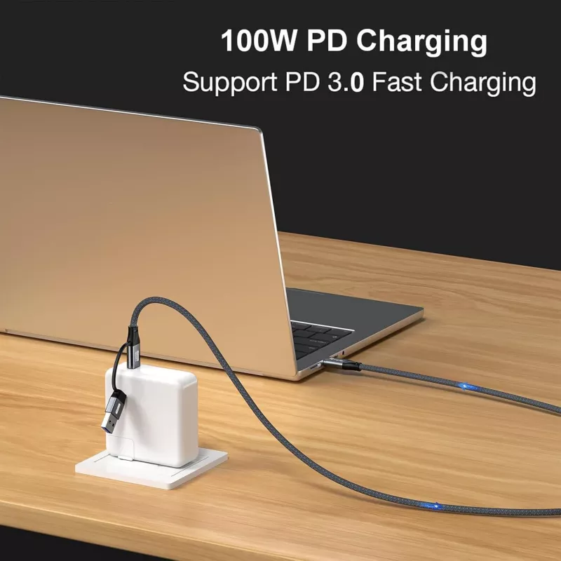 Equip 128432 USB kábel USB 3.2 Gen 2x2 2 m USB A/USB C USB C čierny