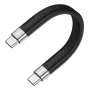 Equip 128410 USB kábel USB4 Gen 3x2 0,13 m USB C čierny
