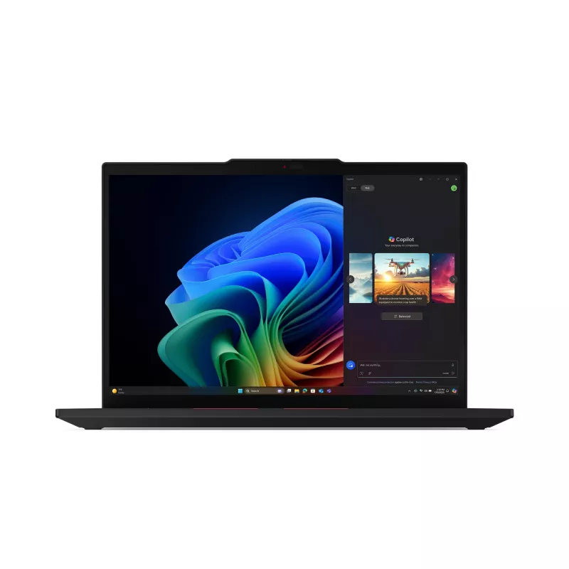 Lenovo ThinkPad T14 Gen 6 (AMD) 21QJ002LGE Copilot+ PC notebook, 14 palcov (35,6 cm) WUXGA 1920 x 1200, AMD Ryzen AI 5 PRO 340, 32 GB DDR5, 1 TB NVMe SSD, Radeon 840M, Wi-Fi 7, Windows 11 Pro, nemecká klávesnica, čierny