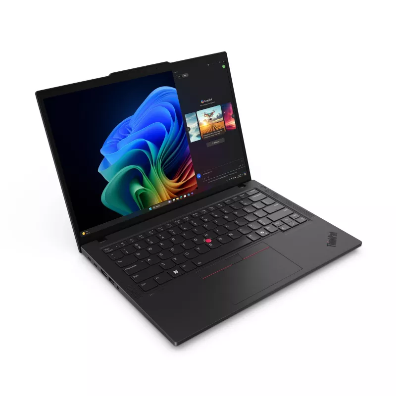 Lenovo ThinkPad T14 Gen 6 (AMD) 21QJ002LGE Copilot+ PC notebook, 14 palcov (35,6 cm) WUXGA 1920 x 1200, AMD Ryzen AI 5 PRO 340, 32 GB DDR5, 1 TB NVMe SSD, Radeon 840M, Wi-Fi 7, Windows 11 Pro, nemecká klávesnica, čierny