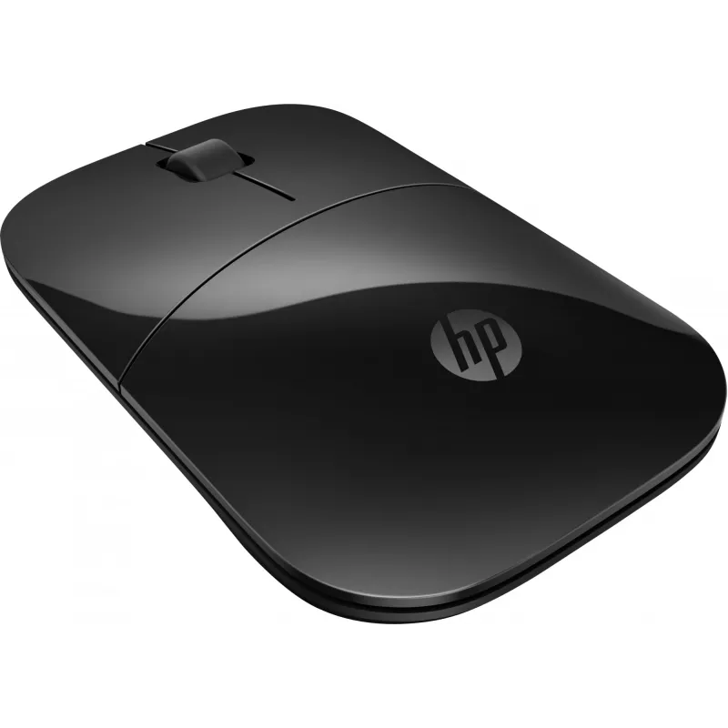 HP Z3700 čierna bezdrôtová myš, obojručná, optická, RF bezdrôtová, 1200 DPI, čierna