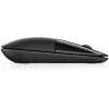 HP Z3700 čierna bezdrôtová myš, obojručná, optická, RF bezdrôtová, 1200 DPI, čierna