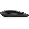 HP Z3700 čierna bezdrôtová myš, obojručná, optická, RF bezdrôtová, 1200 DPI, čierna