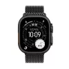 Smartwatch Apple Watch Ultra 3 GPS + Cellular 49mm puzdro Black Titanium s Black Titanium Milanese Loop Medium