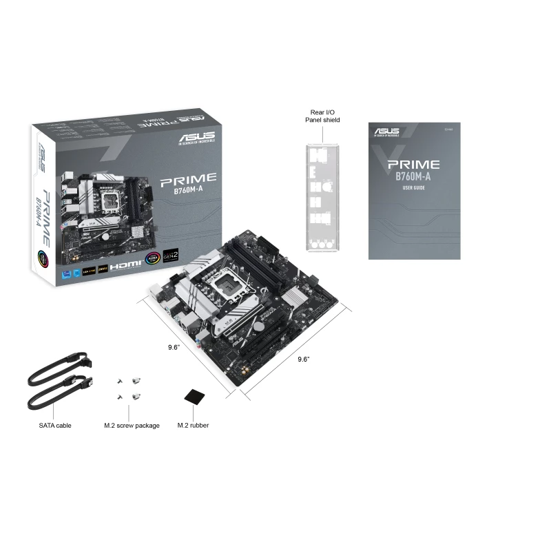 Základná doska ASUS PRIME B760M-A-CSM Intel B760 LGA 1700 micro ATX
