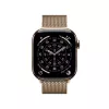 APPLE Watch Series 11 GPS + Cellular 42mm zlaté titánové puzdro so zlatým Milanese Loop